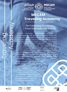 MECAM – Merian Centre For Advanced Studies in the Maghreb