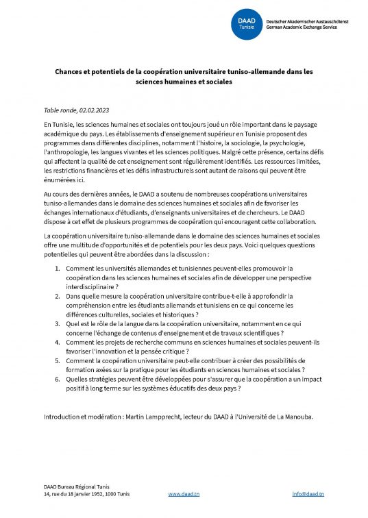 Description de l'événement