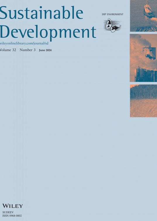 Sustainable Development - 2024 - - Issue Information_Page_1