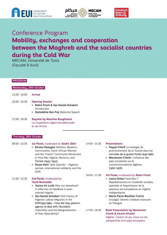 Poster Conference Oct 29-30